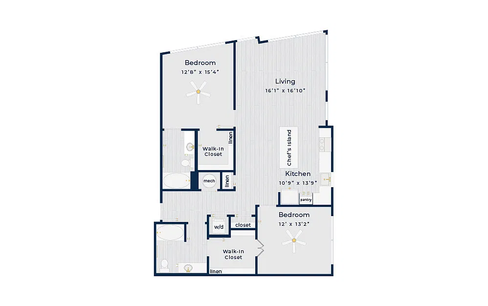 Floor plan Sampson