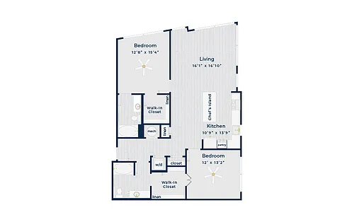 Floor plan Sampson