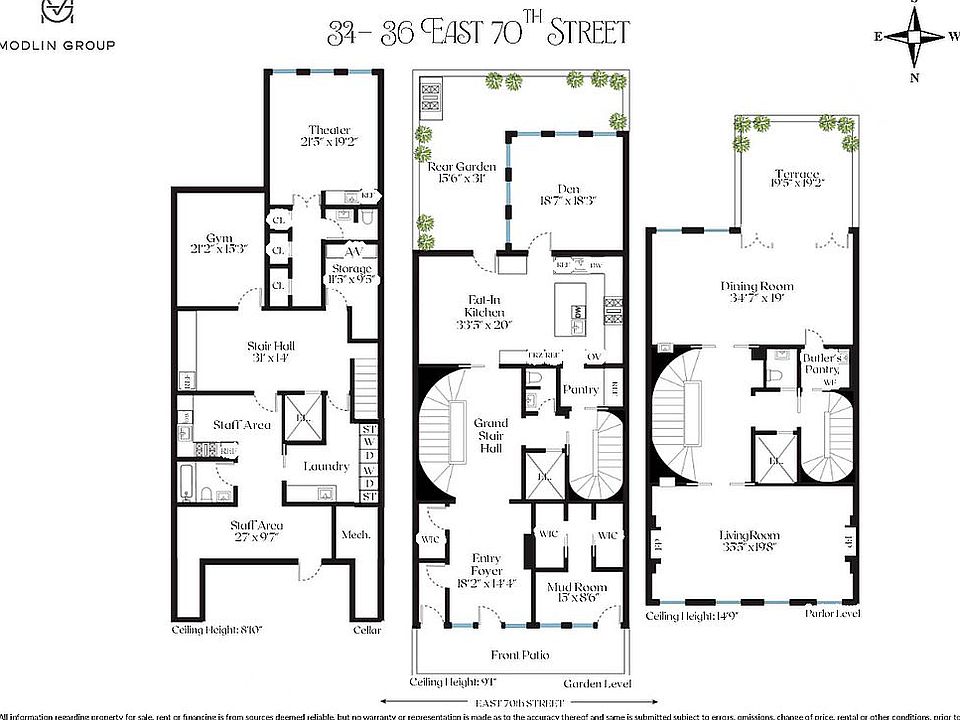 2nd image of 36 70th St Unit Townhouse
