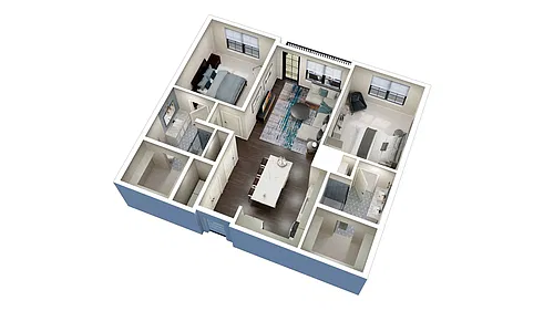 Floor plan B