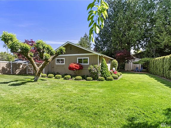 Fully fenced backyard 
