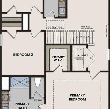 Second Floor floorplan drawing