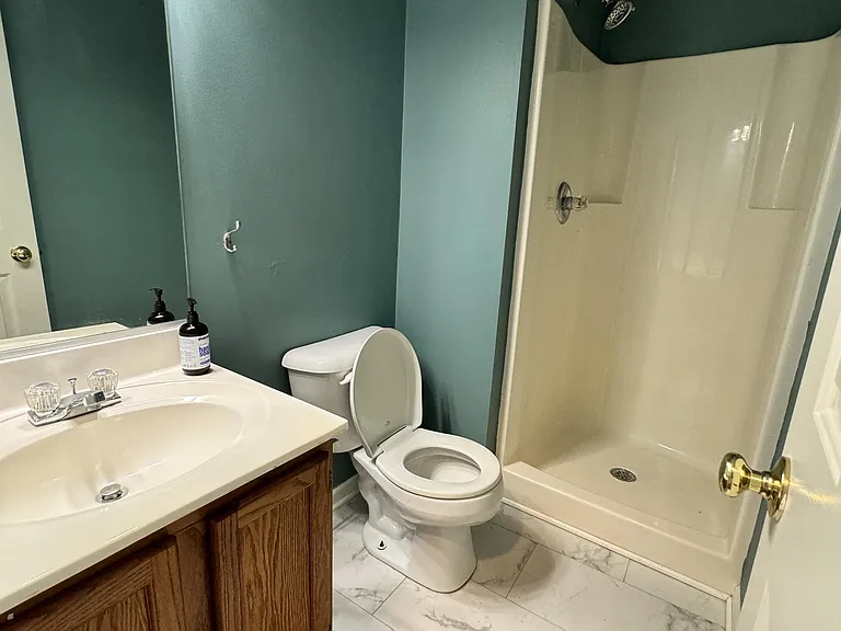 First floor bathroom with shower