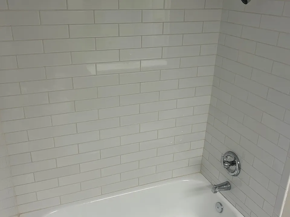 bathroom tub and shower