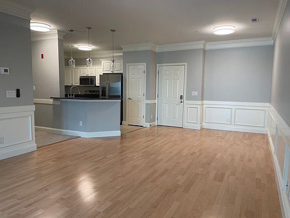 Open concept living and dining area