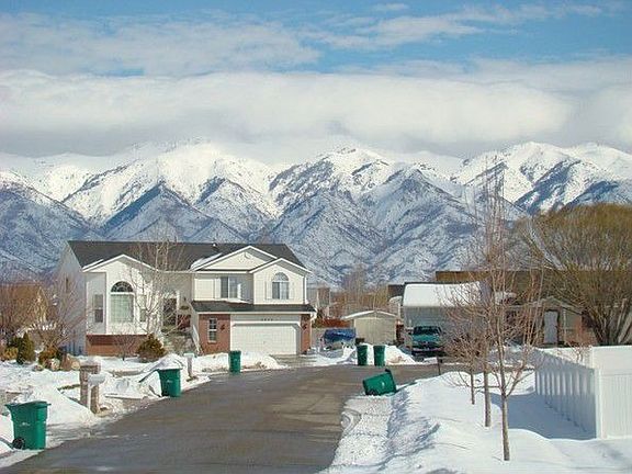 View from kitchen & master bedroom