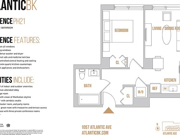 2nd image of 1057 Atlantic Ave #Penthouse 21