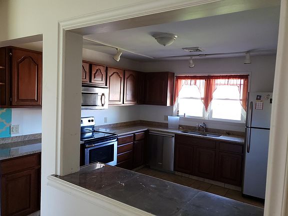 kitchen view from dining room