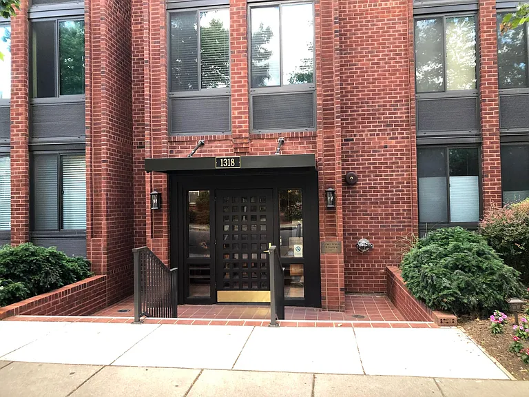 Front of building