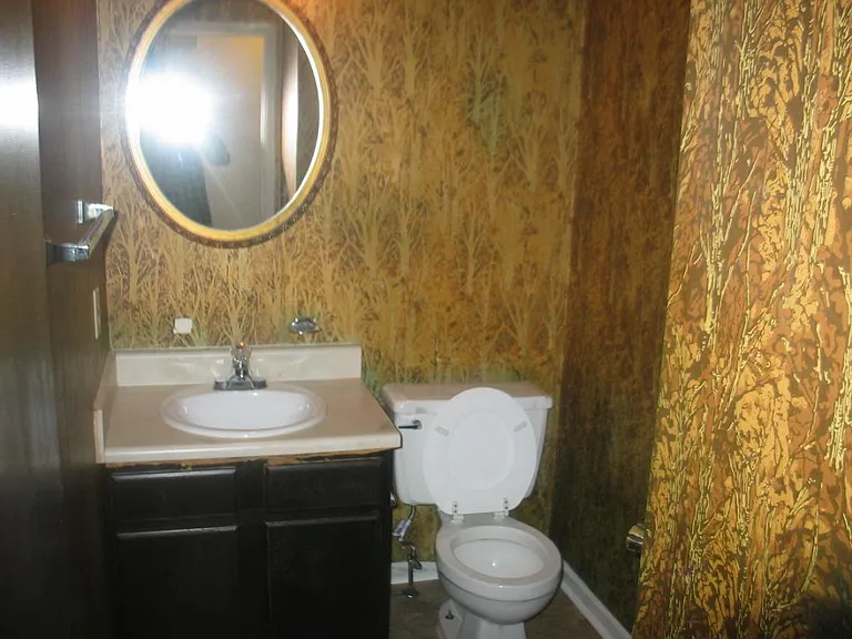 Bath and half bath look like this