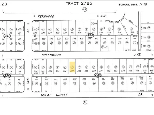 0 Greenwood Ave Lot 587, California City, CA 93505