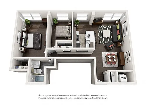 Floor plan B1A