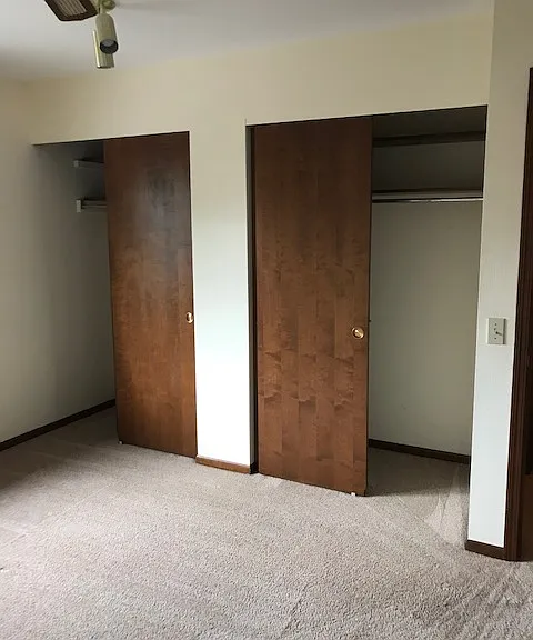 Master Bedroom Closets (his and Hers)