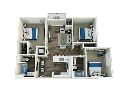 Floor plan The Lexington