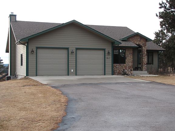 View driving into house from the north