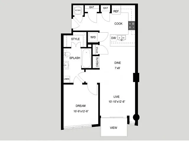 Floor plan The Colorado - Terrace