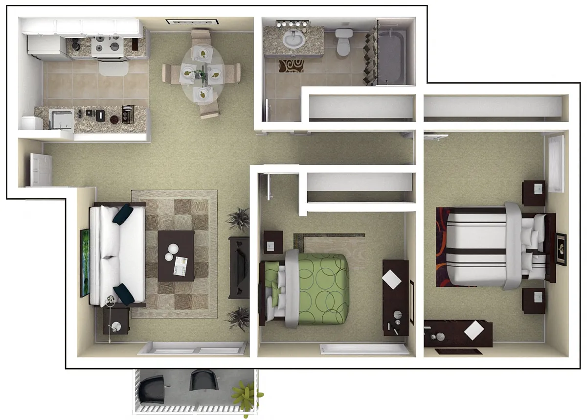 Floor plan Residence 5 Luxury