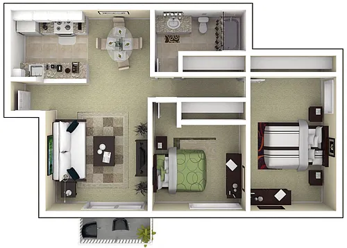 Floor plan Residence 5 Luxury
