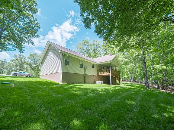 Back of house from wood line.