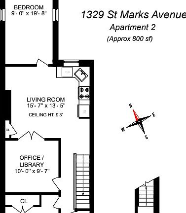 2nd image of 1329 Saint Marks Ave Floor 2