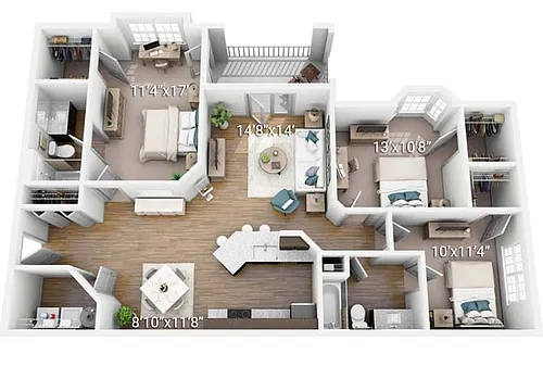 Floor plan C1