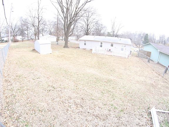 Large fenced yard