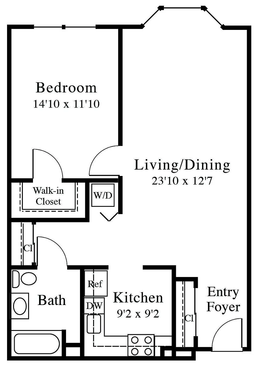 Floor plan E