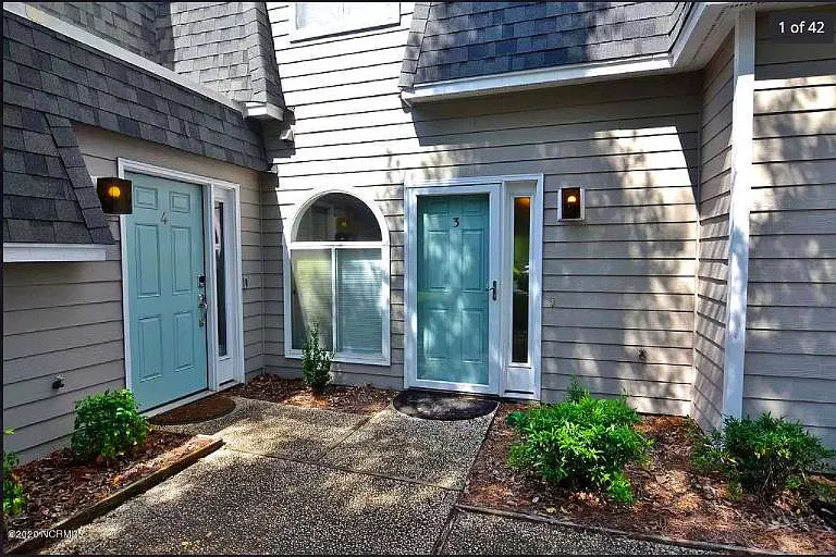 Keyless entry to townhome