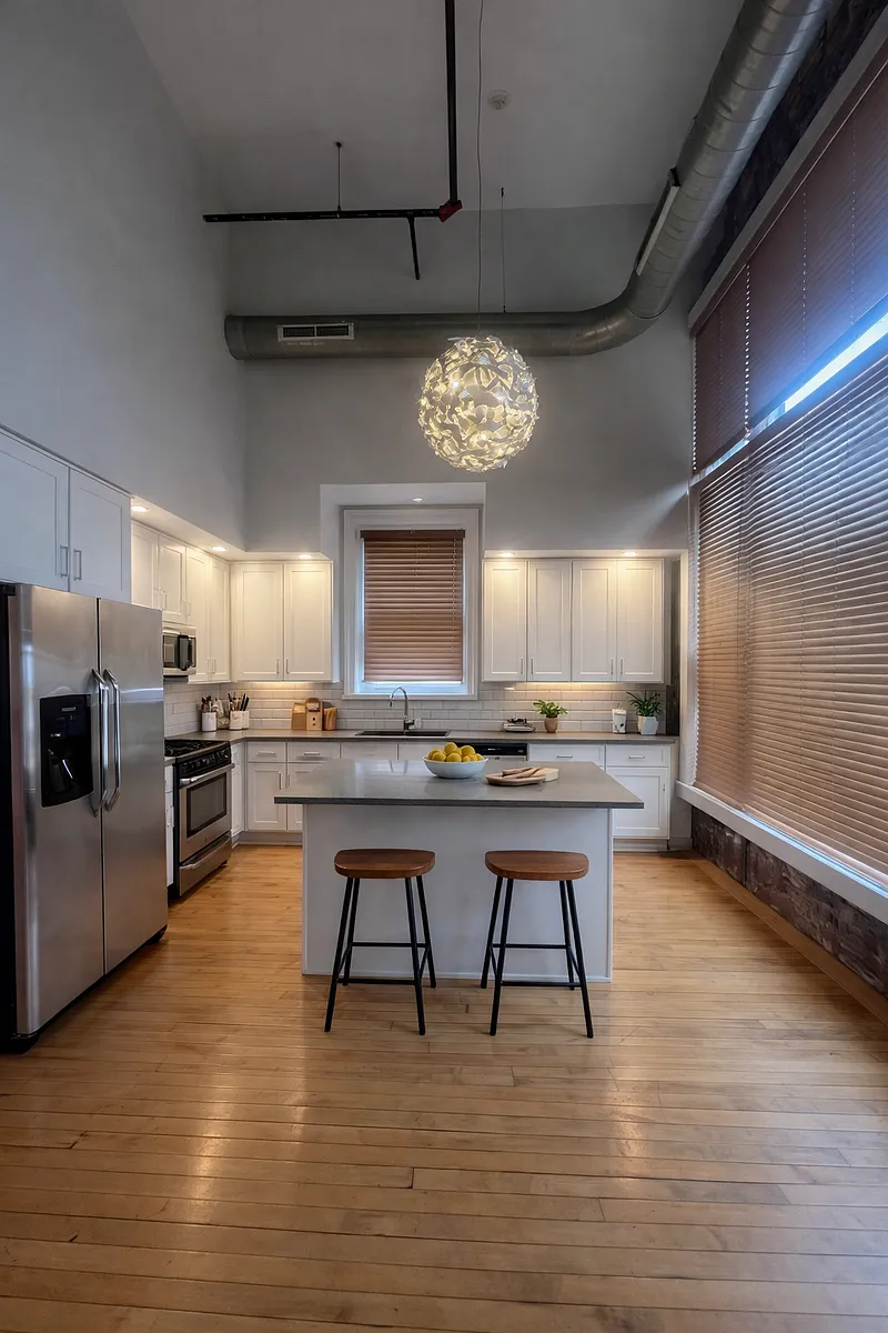 Kitchen (this photo has been virtually staged) - 686 Main St #H