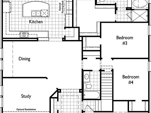 Downstairs w/ Optional Second Story