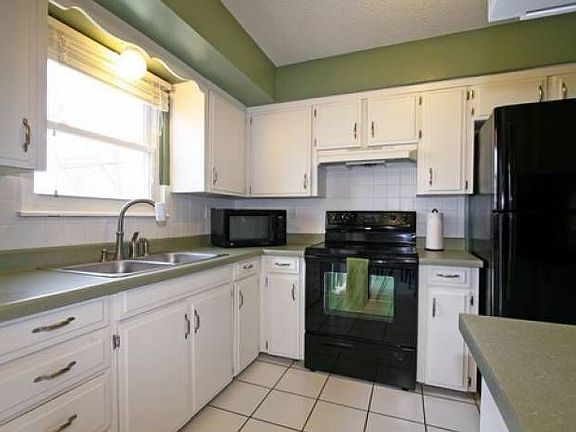 clean and bright kitchen