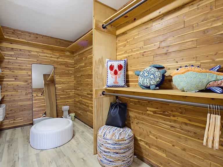 Brand-new primary bathroom with walk-in closet (Pic 8)