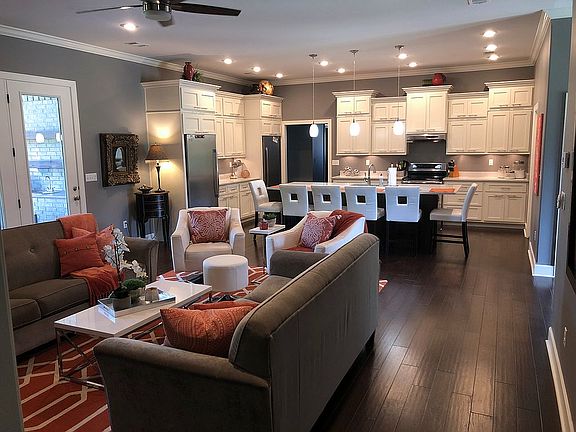 Open Living Room/Kitchen