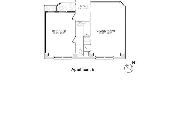 2nd image of 115 W 86th St #5B