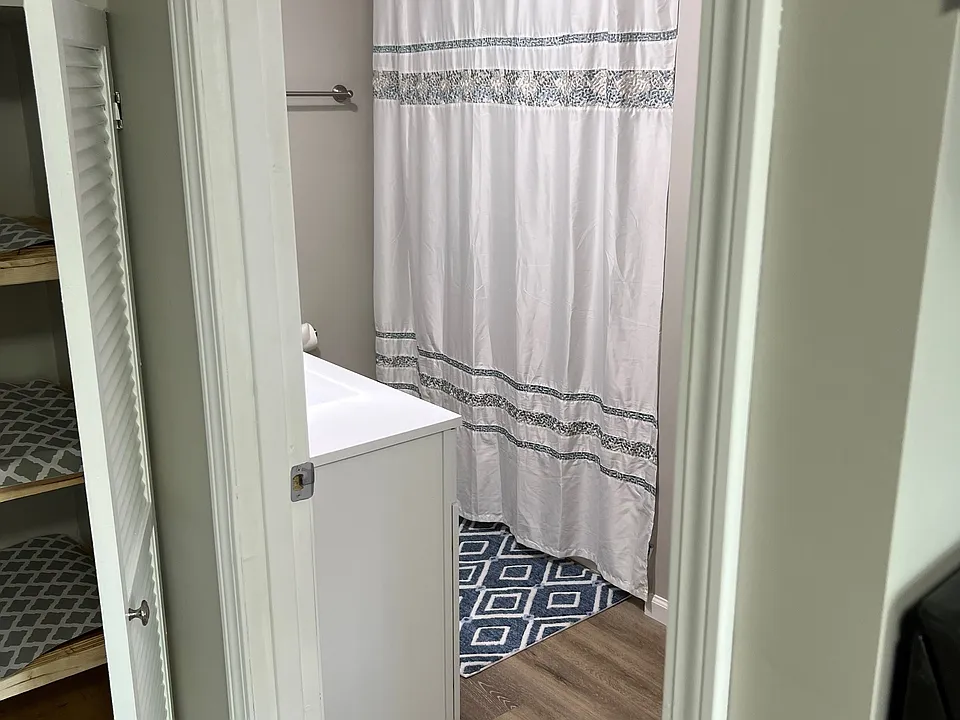Bathroom remodeled.