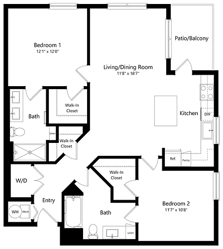 Floor plan B2