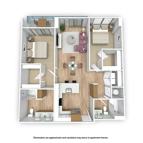 Floor plan Pompano