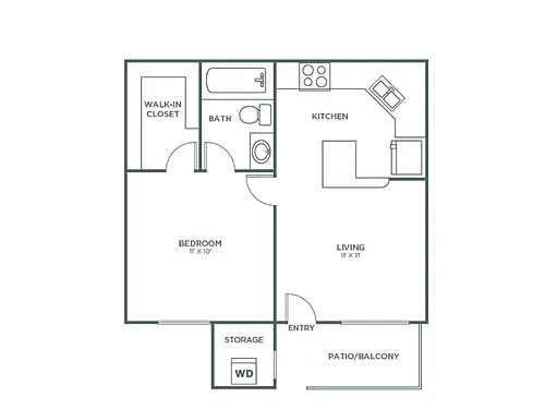 Floor plan Cimarron Sophisticated