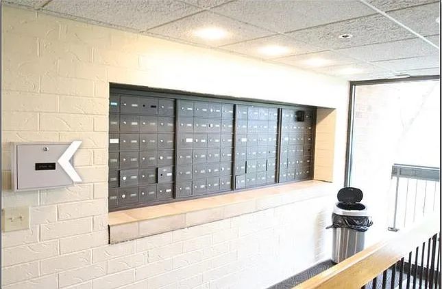 Mailbox on the 1st floor