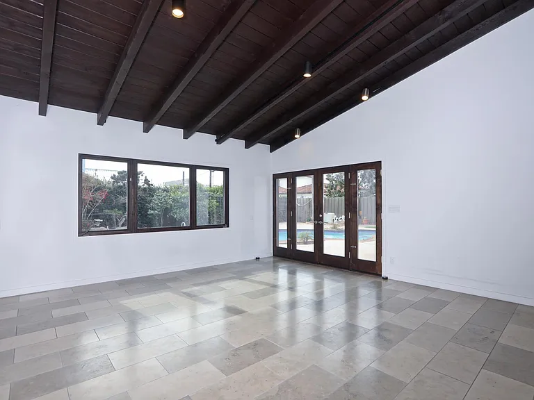 Poolside access off the kitchen/great room area