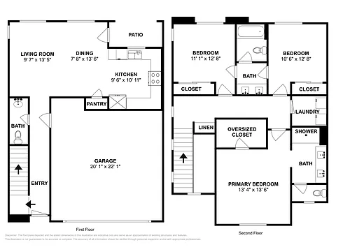 Floor plan Duet 1