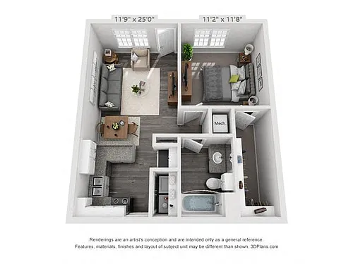 Floor plan A1