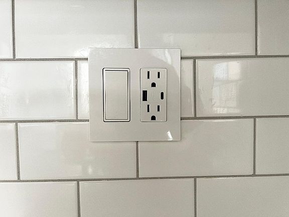 Outlets with USB option