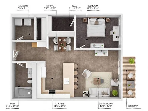 Floor plan A6
