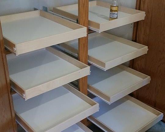 Huge 4 door pantry.