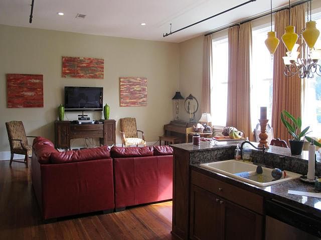 View from kitchen