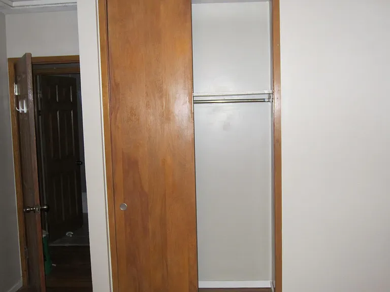 First bedroom closet