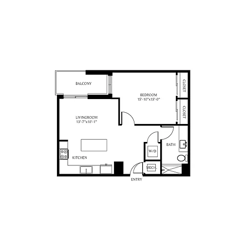 Floor plan 1C