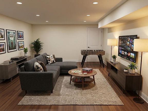 Game Room or 4th Bedroom - Basement