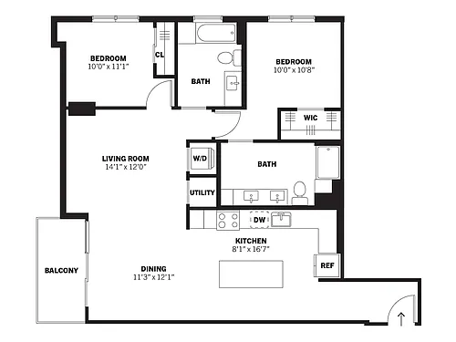 Floor plan Bamberger